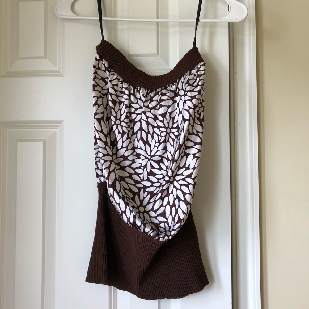 Strapless top